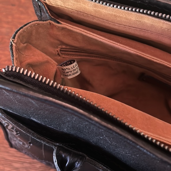 Patricia Nash Paris Laser Cut Large Satchel - Picture 12 of 16